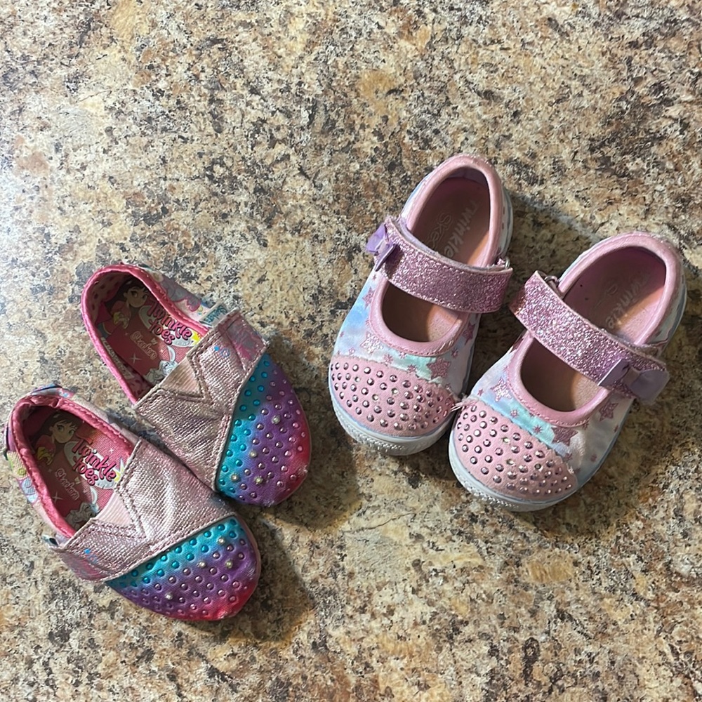Sketchers Twinkle Toes - 2 pairs